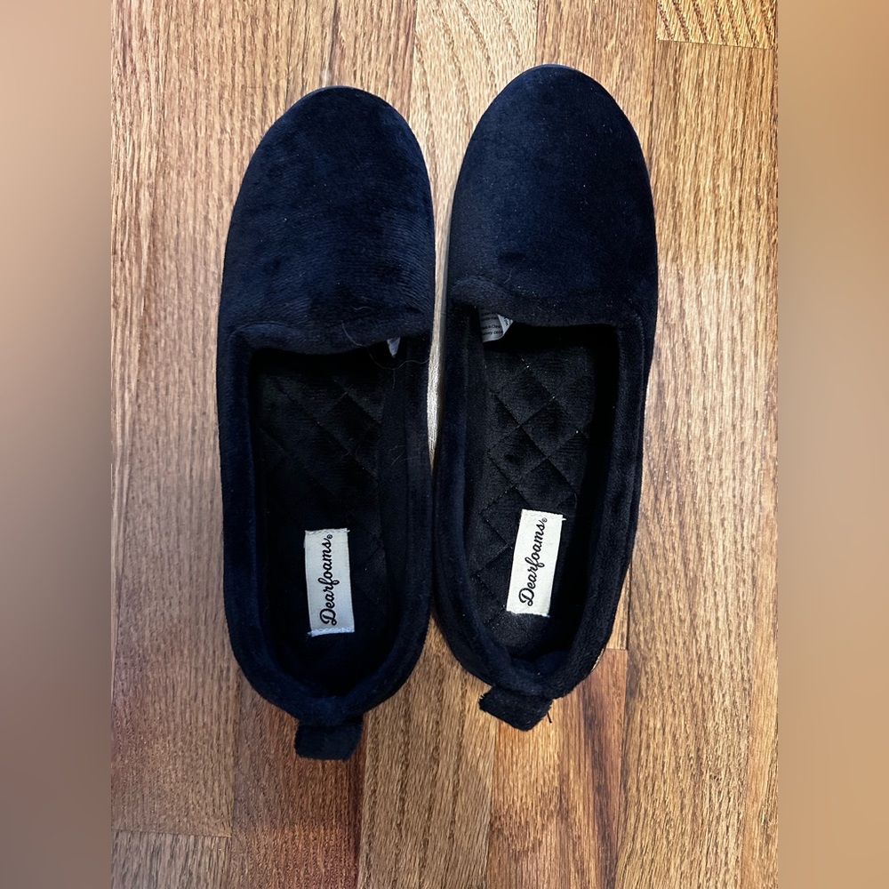 Dearfoams Dark Slippers